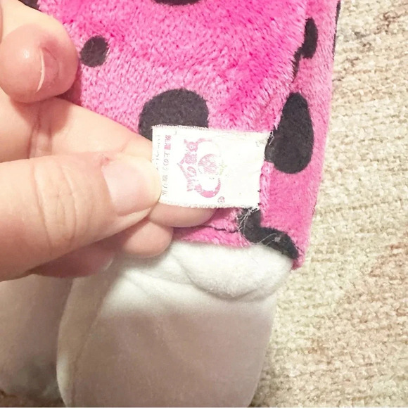 Hello Kitty pink and white flat plush Sanrio stuffed animal - Picture 8 of 16